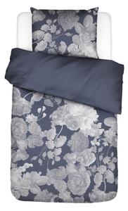 POSTELJNINA 135/200 cm saten modra