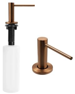 Dozirnik za tekočino za umivalnik Rea DEX Brush Copper