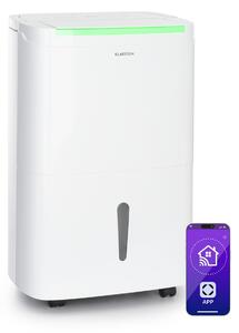 Klarstein DryFy Pro Connect Smart, Razvlaževalec, WiFi, Kompresorski, 30l/d, 50-60m², Bela