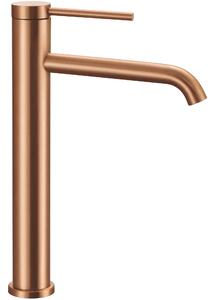 CLIF Mešalnik za umivalnik Brush Copper HIGH