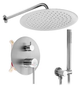 Komplet za tuširanje za vgradnjo Rea Foss Clif Nickel Brush + BOX