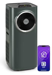 Klarstein Kraftwerk Smart 12K, klimatska naprava, 12.000 BTU, krmiljenje z aplikacijo, antracitna barva