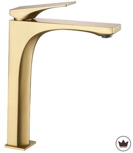 REA PREMIUM Joe Mešalnik za umivalnik Brush Gold High