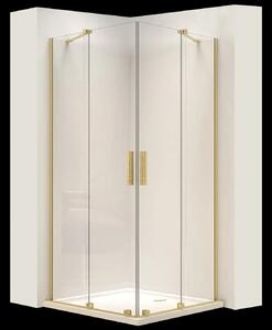 Tuš kabina REA Montana Double Gold Brush 80x80