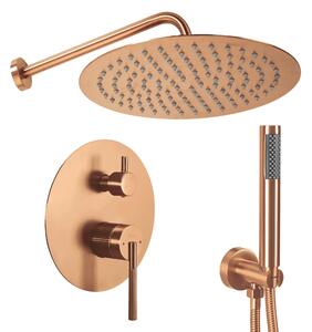 Komplet za tuširanje za vgradnjo Rea Argon Brush Copper + BOX