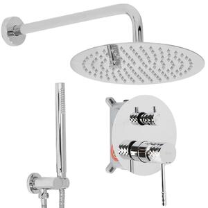 Komplet za tuširanje za vgradnjo Rea Lungo Diamond Chrome + BOX