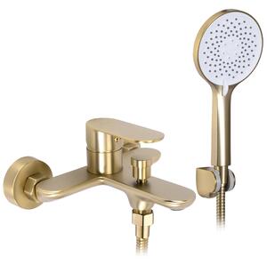 REA DROP Brush Gold Mešalnik za umivalnik za kopalno