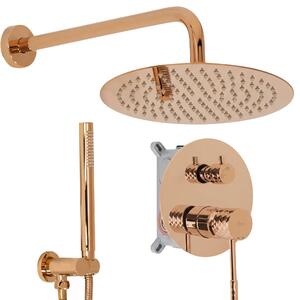 Komplet za tuširanje za vgradnjo Rea Lungo Diamond Copper + BOX