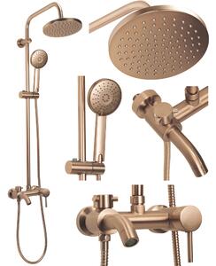 Komplet za prhanje Rea Luis Brush Copper