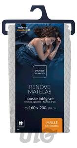 Zaščitna prevleka za vzmetnico 160x200 cm Rena – douceur d'intérieur