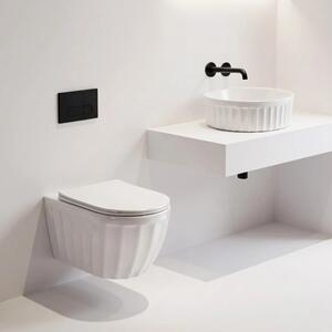 Set: Viseča WC školjka + Nadpultni umivalnik Rea Duo White