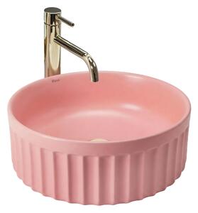 Umivalnik na podstavku Rea DUO Sweet Pink Matt