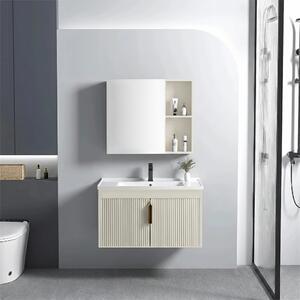 Komplet kopalniškega pohištva z umivalnikom Astor 60 cm Beige