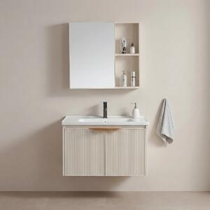 Komplet kopalniškega pohištva z umivalnikom Mario 60cm Beige