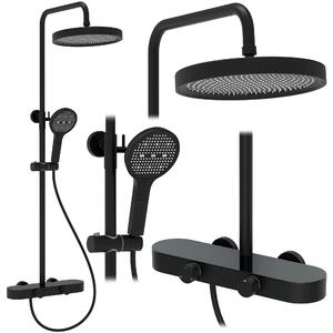 Komplet za prhanje REA Creo Black