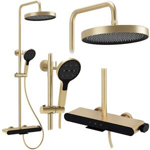 Komplet za prhanje REA Farel Brush Gold