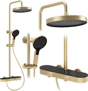 Komplet za prhanje Rea Creo Brush Gold