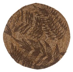 Pogrinjek iz jute ø 38 cm Leafy – Ixia