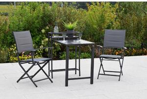 Gardenson Vrtni Set Florenz, 3-Delni, Zložljiva Miza