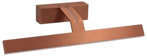 Kopalniška stenska LED svetilka SWE013-1W 43cm BRUSH COPPER