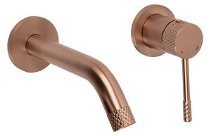 REA Venti Brush Copper Skrita armatura za umivalnik