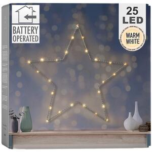LED stenska božična zvezda STAR 45 cm