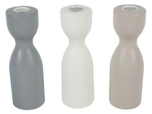 Leseni svečnik TORNE 18 cm - več barv