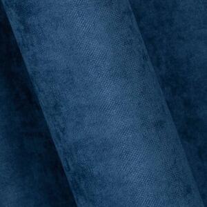 Zatemnitvena dekor tkanina Dark Blue Glow modra viš. 3,00 m