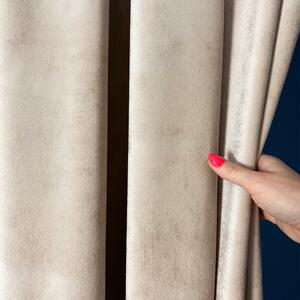 Dekorativna tkanina Velvet Royal Beige bež viš. 2,80 m