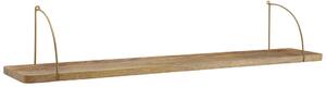 STENSKI REGAL 120/25/22 cm rjava