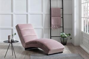 LEŽALNI POČIVALNIK, roza tekstil