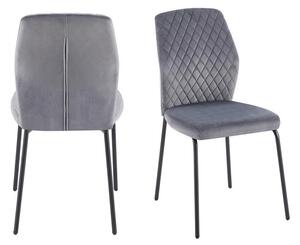 SET STOLOV, tekstil siva