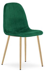 Jedilni stol PADVA VELVET, zelen