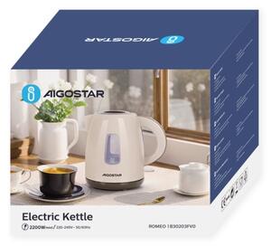 Aigostar - Grelnik vode 1,2l 2200W/230V bež