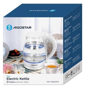 Aigostar - Grelnik vode 1,7l 2200W/230V bela