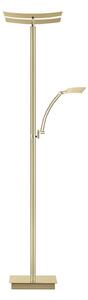 HELL LED-stoječa svetilka Andy, krem, višina 185 cm, kovinska, CCT, 3-žarilna, zatemnjen, Bež, Dnevna soba / jedilnica, Kovina, Sodobni, Svetilka za branje