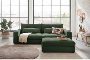 TABURE, tekstil temno zelena
