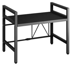 Raztegljiv Kuhinjski Regal Magicrack™, Črna