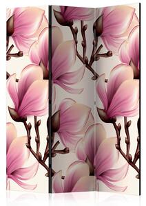 PARAVAN 135/172/3 cm rjava, pink