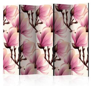 PARAVAN 225/172/3 cm rjava, pink