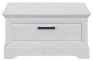 KLUBSKA MIZA, 85,6/44,9/84,6 cm barve macesna