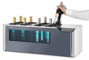 Namizna Hladilnik za Vino, 2-conska, 8 Steklenic, Arctic, 230V/60W, 800x350x293mm