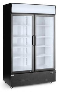Barski Hladilnik z Osvetljenim Zaslonom, Dvojna Vrata, Arctic, 512L, 230V/510W, 1120x585x1900mm