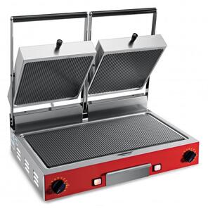 Dvojni Kontaktni Žar, Steklokeramični, 230V/3000W, 700x490x550mm