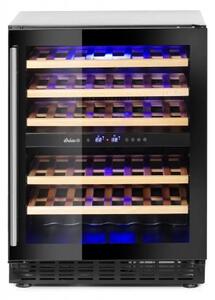 Hladilnik za Vino, 2-conski, 46 Steklenic, Arctic, 133L, 230V/90W, 595x646x830mm