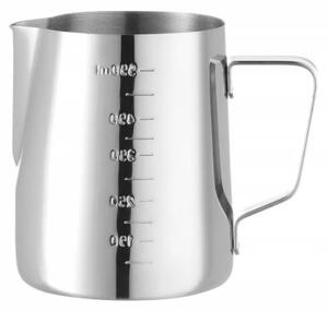 Vrč z Merilno Skalo, 550ml, Nerjaveče Jeklo, 130x77x115mm