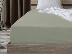 Jersey rjuha EXCLUSIVE sivozelena 90 x 200 cm