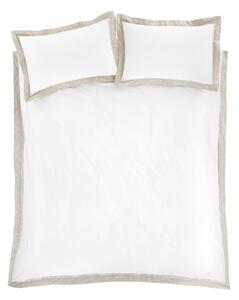 Bela enojna bombažna posteljnina 135x200 cm Oxford Lace – Bianca