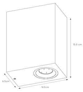 Lucide 22860/10/30 - LED Zatemnitvena zunanja svetilka ZORA 2xGU10/5W/230V IP44