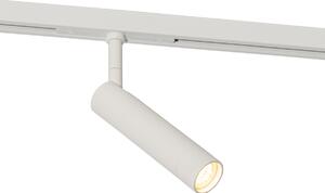Moderni beli reflektor za enofazni tirni sistem - Slimline Uzzy